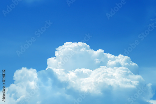 Fototapeta Naklejka Na Ścianę i Meble -  The vast blue sky and clouds sky nature background