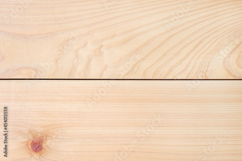 New fresh Pine wood pattern surface or wooden wall with bright texture background.