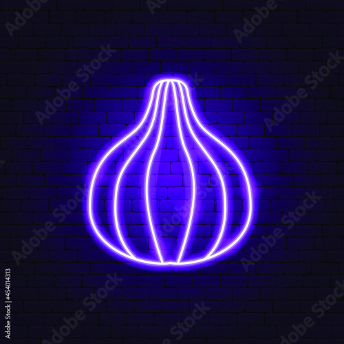 Figs Neon Sign. Vector Illustration of Fruit Promotion.