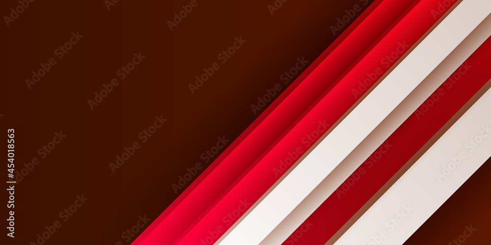 Modern 3d red and white abstract business presentation background Modern 3d red and white abstract business presentation background
