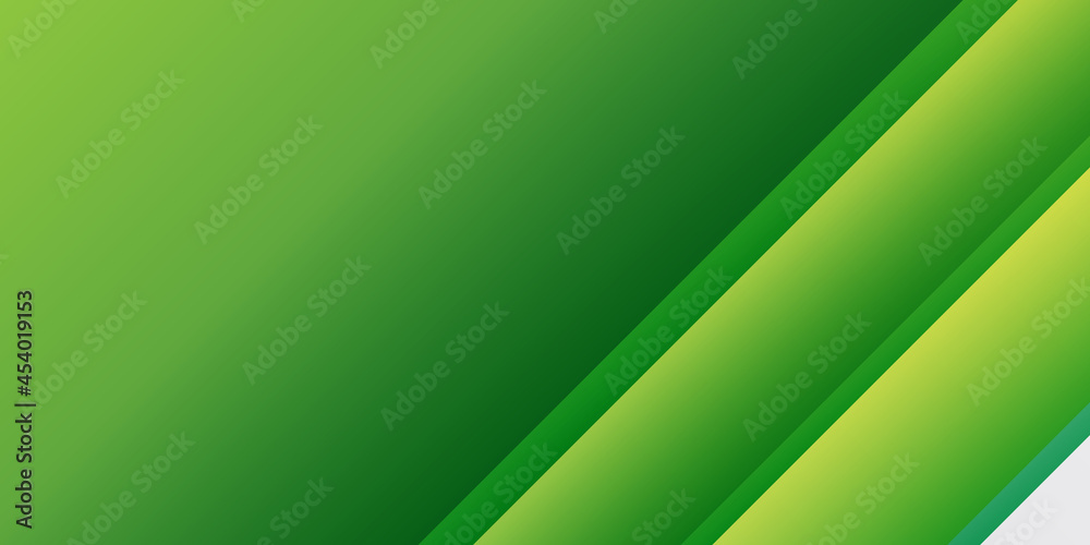Green abstract technology business presentation background