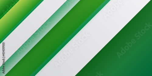 Green abstract technology business presentation background