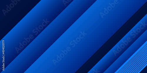Abstract 3D polygonal pattern luxury dark blue business presentation background with overlap layers