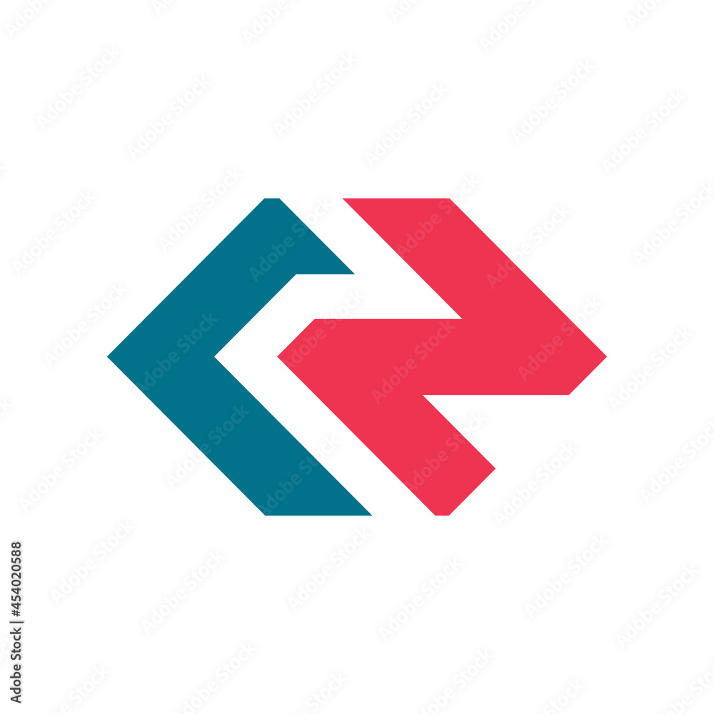 CZ or CN logo design, creative monogram letter logo vector CZ or CN logo design, creative monogram letter logo vector