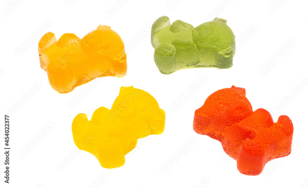 gummy bears isolated gummy bears isolated