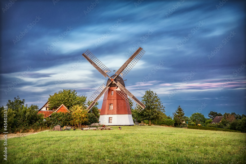 Fototapeta premium Windmühle in Hedeper