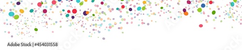 seamless confetti party background