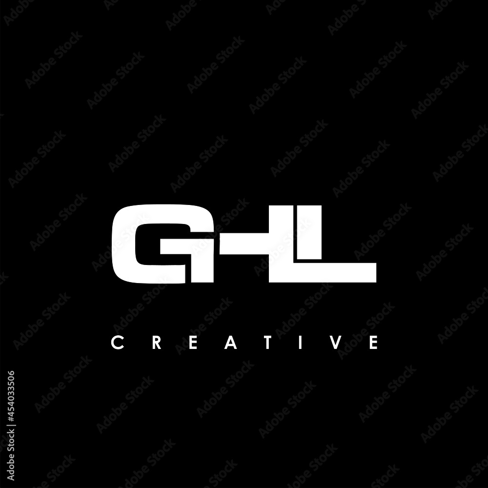 GHL Letter Initial Logo Design Template Vector Illustration GHL Letter Initial Logo Design Template Vector Illustration