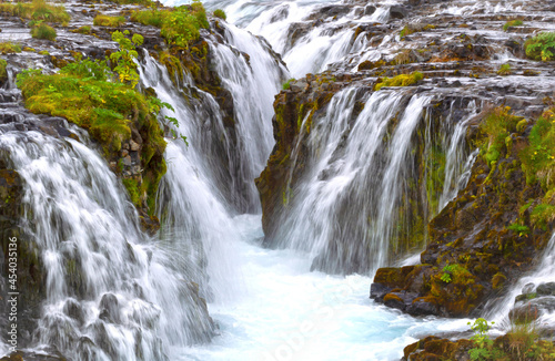 Bruarfoss waterfall, Iceland