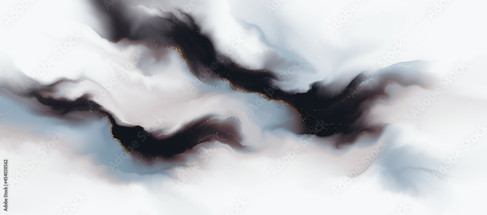 Beautiful abstract image for creative design of posters, cards, packaging, banners, websites, wallpapers, invitations, magazines. Elegant glamorous style. Pastel blue and black waves. Beautiful abstract image for creative design of posters, cards, packaging, banners, websites, wallpapers, invitations, magazines. Elegant glamorous style. Pastel blue and black waves.