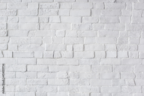 White Painted Beautiful Brick Wall