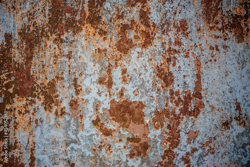 Rusty metal surface texture close up background