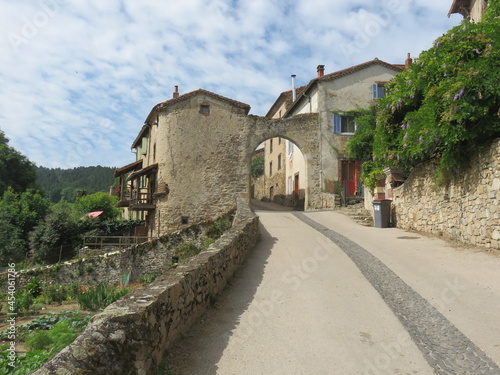 Village de Lavaudieu, Haute-Loire, Auvergne, France, Plus Beau Village de France