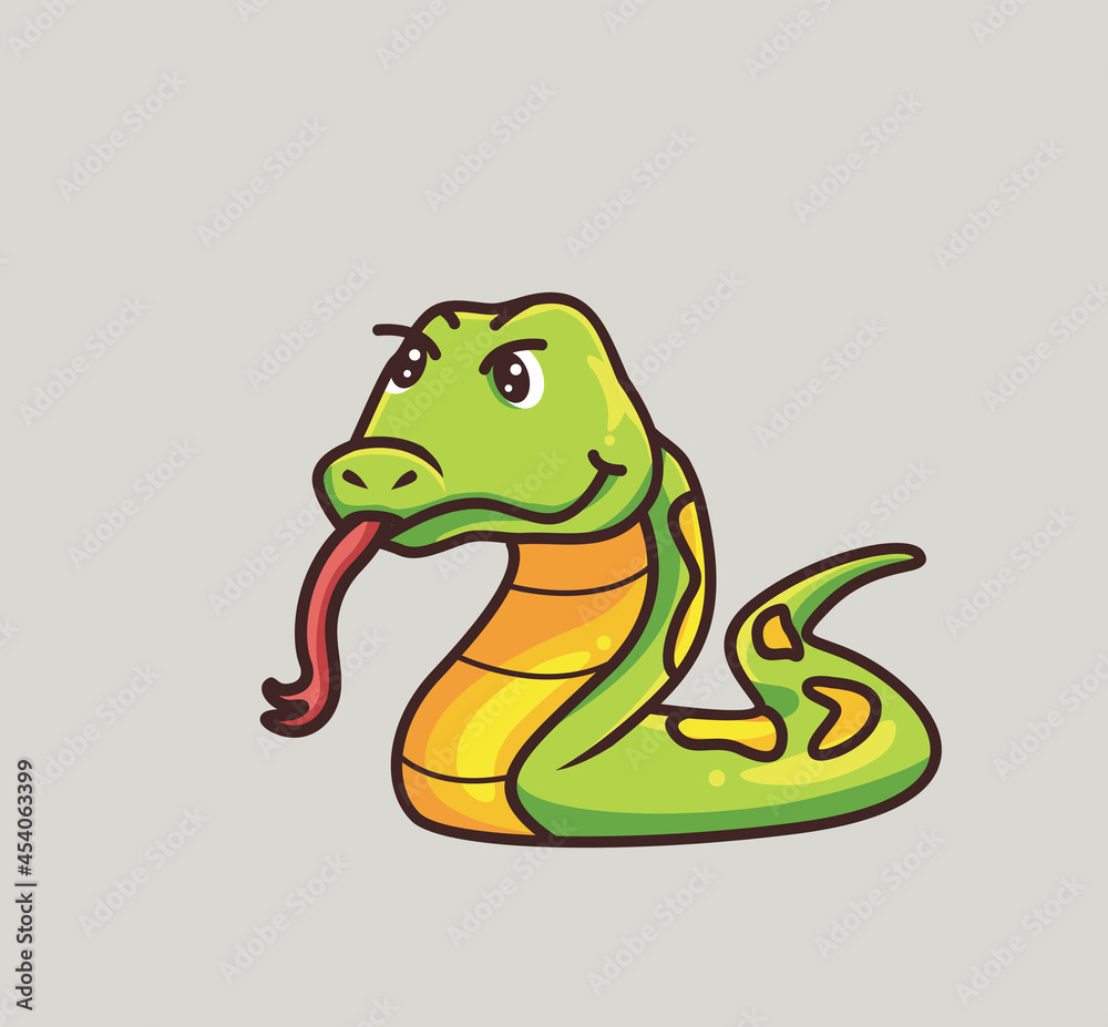 cute snake tongue. cartoon animal nature concept Isolated illustration. Flat Style suitable for Sticker Icon Design Premium Logo vector. Mascot Character cute snake tongue. cartoon animal nature concept Isolated illustration. Flat Style suitable for Sticker Icon Design Premium Logo vector. Mascot Character