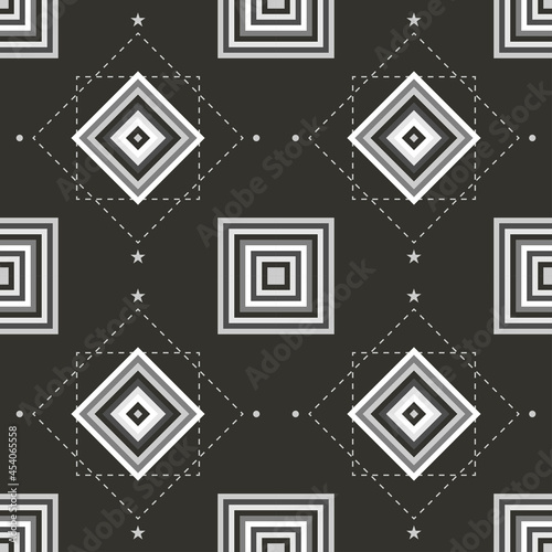 Abstract ethnic oriental  pattern background.Vector and illustration.