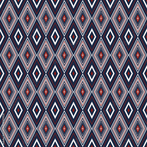 Abstract ethnic oriental  pattern background.Vector and illustration.