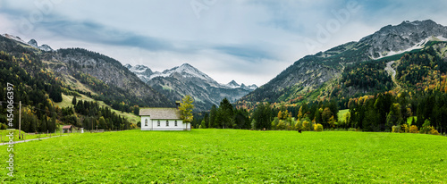 Birgsau Kaplle bei Oberstdorf im Allgäu