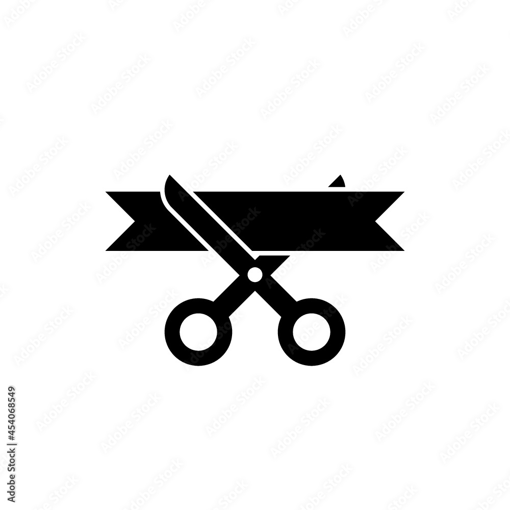 Grand Opening Icon isolated on white background Grand Opening Icon isolated on white background