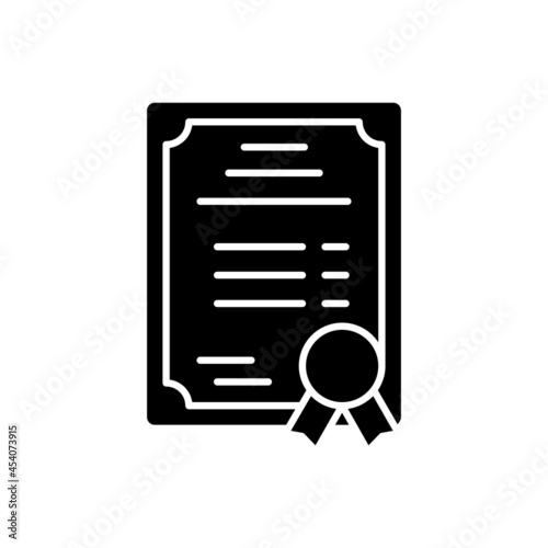 Diploma icon vector set. certificate illustration sign. charter symbol or logo.