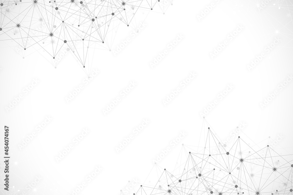 Abstract plexus background with connected lines and dots. Wave flow. Plexus geometric effect Big data with compounds. Lines plexus, minimal array. Digital data visualization, illustration Abstract plexus background with connected lines and dots. Wave flow. Plexus geometric effect Big data with compounds. Lines plexus, minimal array. Digital data visualization, illustration