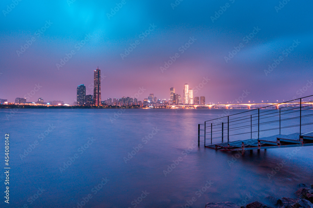 Fototapeta premium 여의도 야경