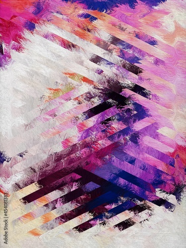 Multicolor dynamic background texture.Abstract colorful geometrical artwork.Fractal art for creative graphic design.