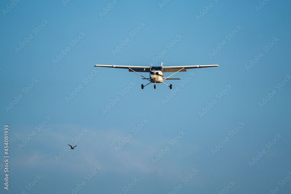 서해안 연습용 경비행기
