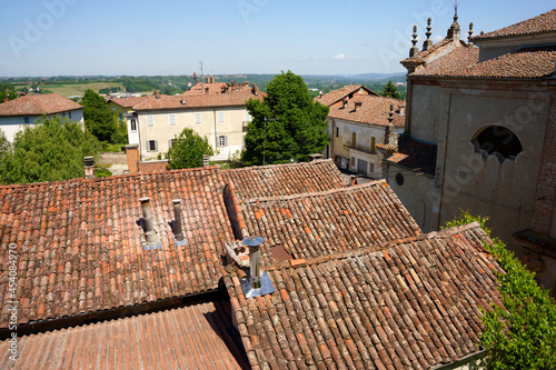 Clavesana, old town in Cuneo province, Piedmont, Italy photo