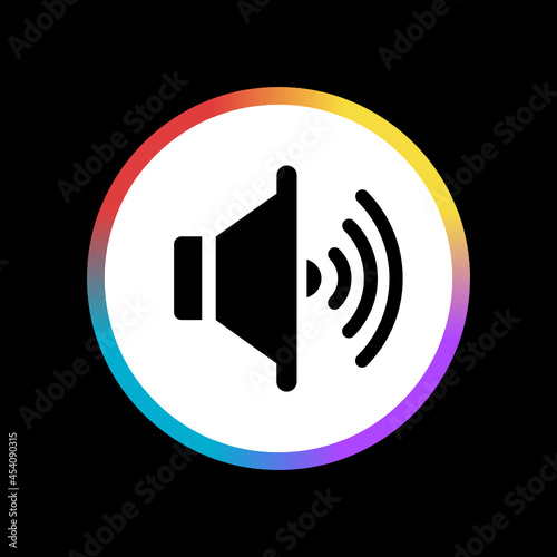 Speaker Full - Sticker
