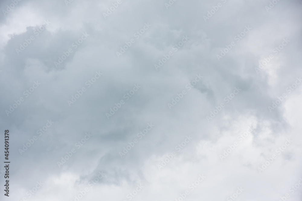 Dark cloud  on the sky.