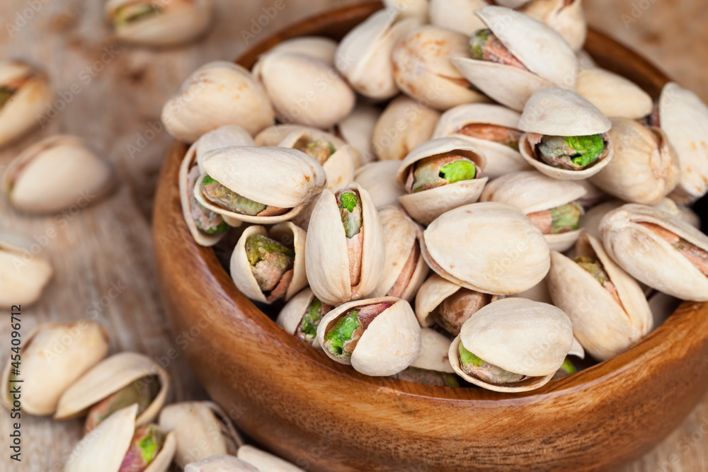 salted and roasted pistachio nuts salted and roasted pistachio nuts