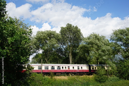 Steam train in Colne Valley Railway