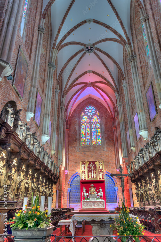Wroclaw Cathedral, HDR Image