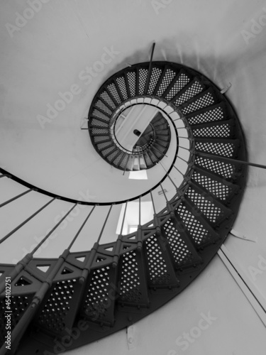 Lighthouse spiral staircase