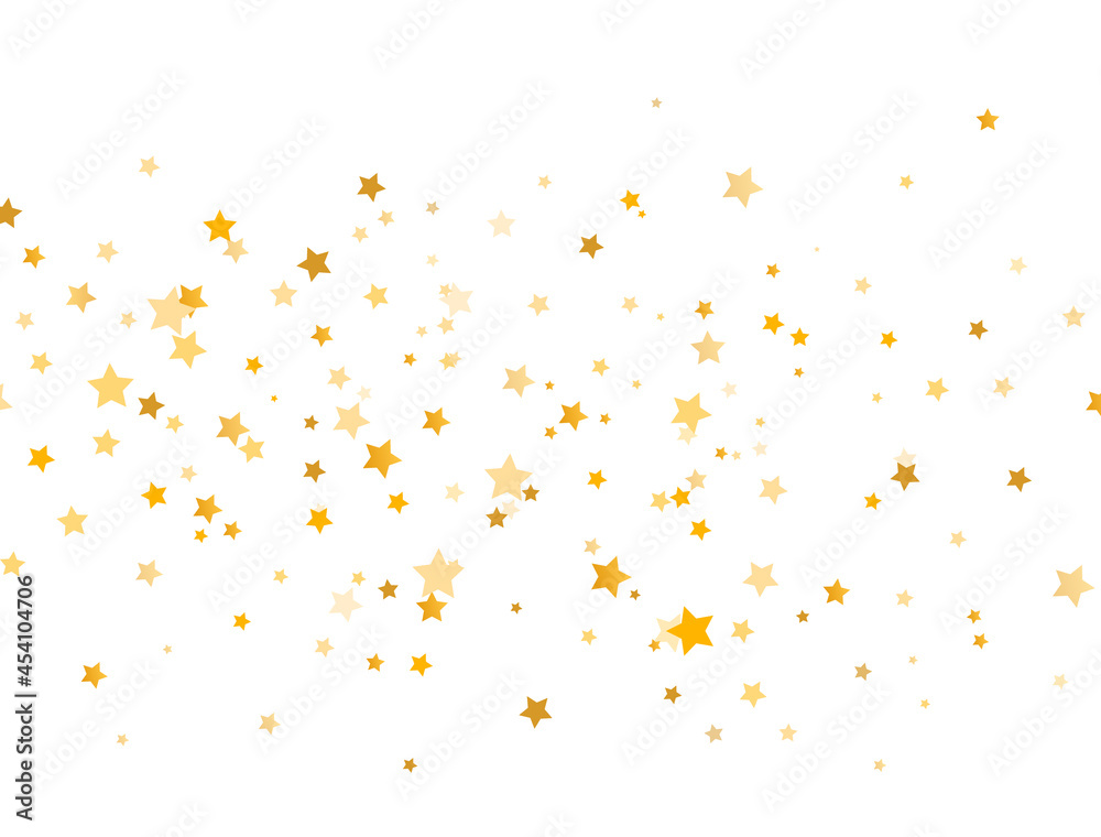 Gold stars composition on white background. Glitter elegant design elements. Golden shooting stars. Magic decoration. Christmas texture. Luxury beauty product. Vector illustration Gold stars composition on white background. Glitter elegant design elements. Golden shooting stars. Magic decoration. Christmas texture. Luxury beauty product. Vector illustration