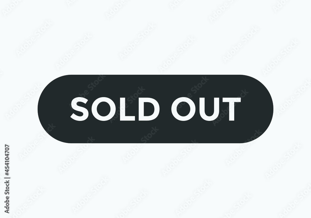 sold out web button template. white color text sold out web button template. white color text