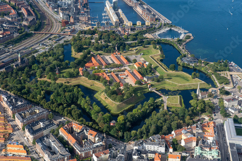 Aerial view of Fortress Kastellet in Copenhagen © OliverFoerstner