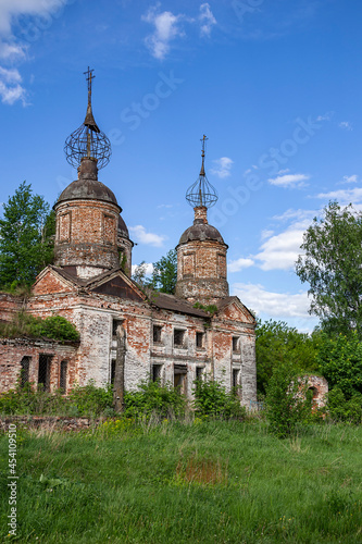 old abandoned Orthodox church