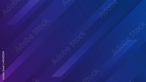 Modern Futuristic Abstract Geometric Gradient Dark Blue Stripes Background Design Template