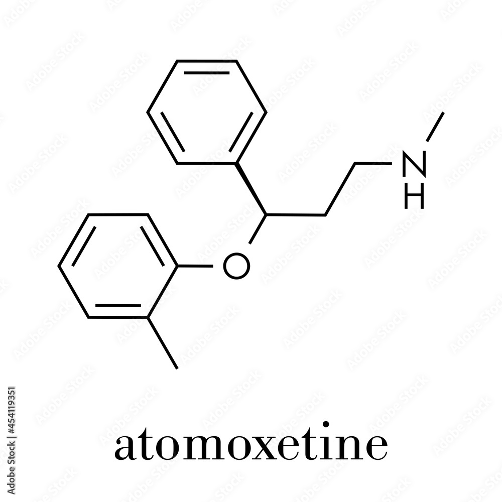 Atomoxetine attention-deficit hyperactivity disorder (ADHD) drug ...