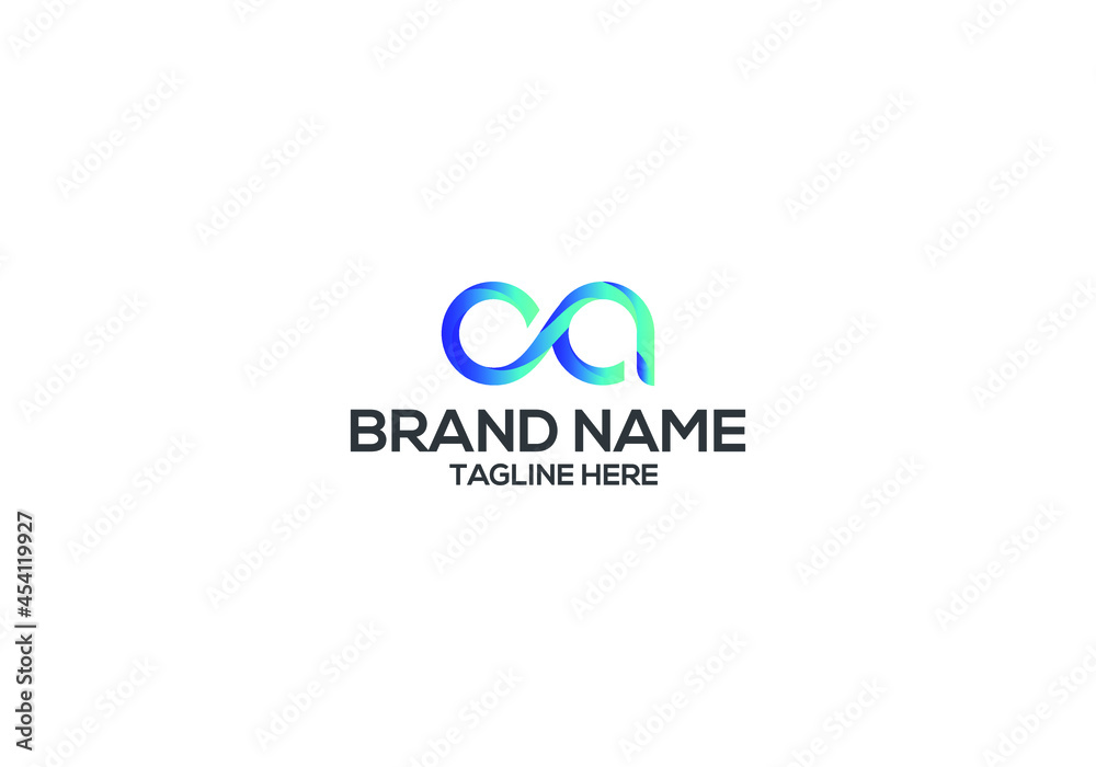 CA letter logo design and minimalist CA letter logo CA letter logo design and minimalist CA letter logo