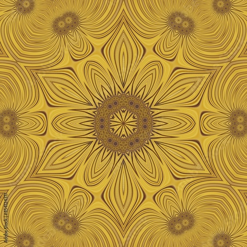 Modern abstract design for textile and digital printing. Luxury motifs pattern for silk scarfs, greeting card, flyer, booklet, covers, fashion fabric printing. Autumnal color wallpaper for smartphone
