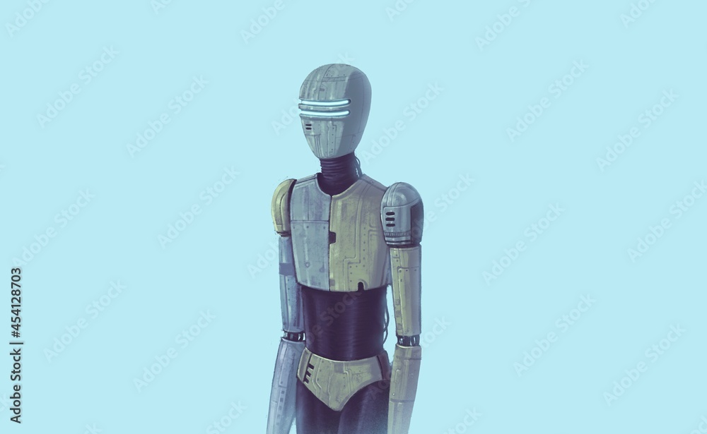 Robots, futuristic art, imagination future science sci fi and ai concept idea, surreal artwork ,3d illustration , conceptual painting Robots, futuristic art, imagination future science sci fi and ai concept idea, surreal artwork ,3d illustration , conceptual painting