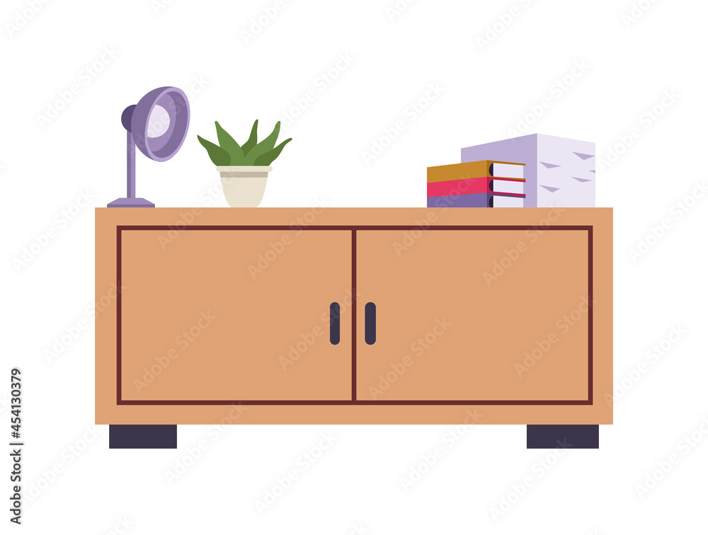 Fototapeta premium wooden desk office