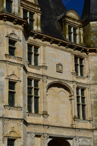 Gaillon  France - march 2 2021 : renaissance castle © PackShot
