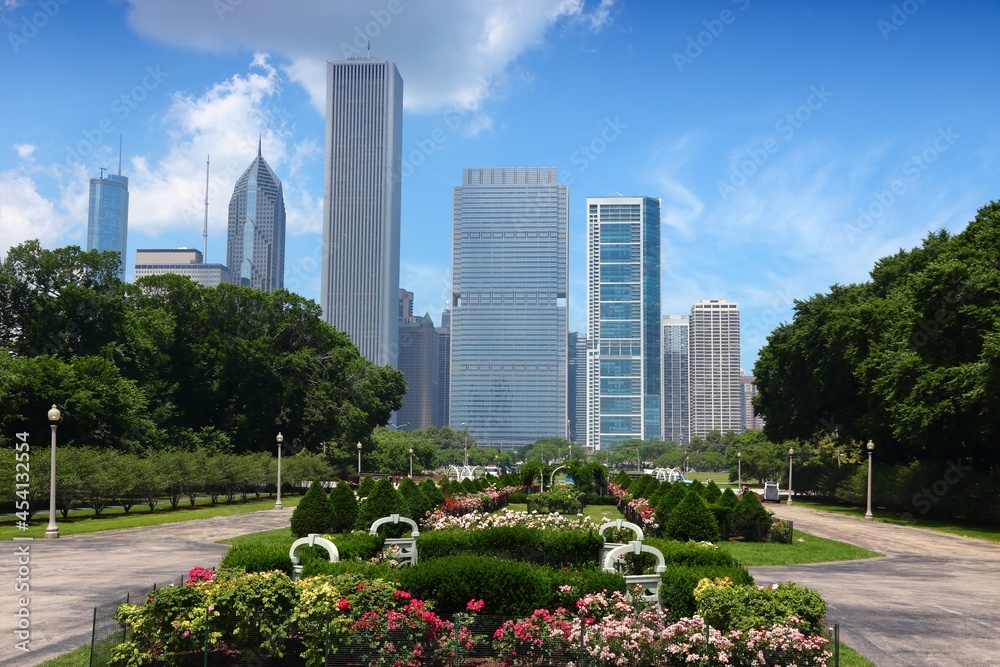 Fototapeta premium Chicago city skyline