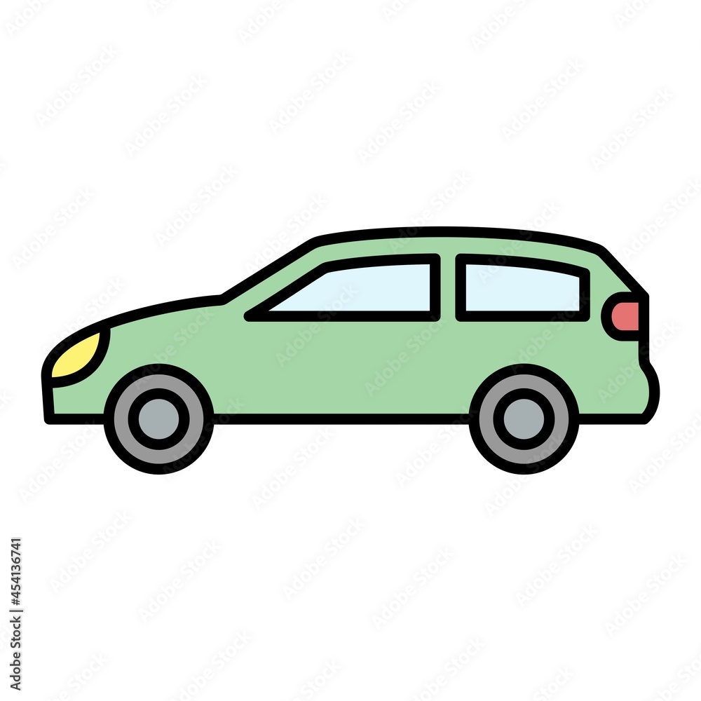 Vector Transport Filled Outline Icon Design Vector Transport Filled Outline Icon Design