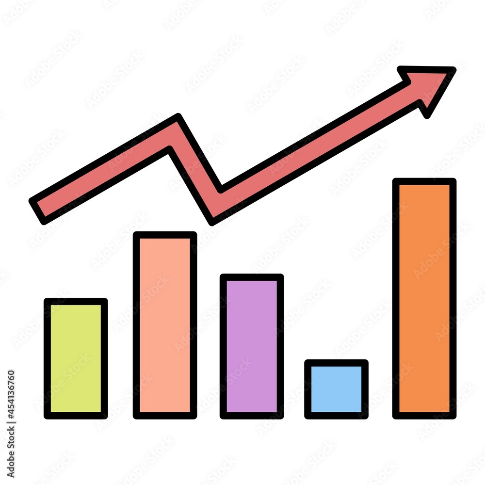 Vector Stock Exchange App Filled Outline Icon Design Vector Stock Exchange App Filled Outline Icon Design