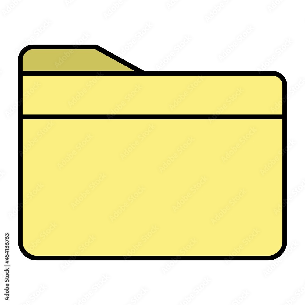 Vector File Manager Filled Outline Icon Design Vector File Manager Filled Outline Icon Design