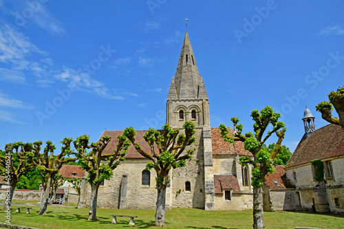 Gadancourt, France - may 24 2019 : Saint Martin church photo